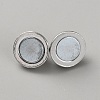 Iron Magnetic Clasps with Loops LS-IFIN-TAC0007-04P-2