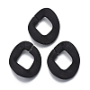 Spray Painted CCB Plastic Linking Rings CCB-R104-01C-01-1