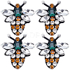 Bee Rhinestone Appliques DIY-GF0008-66-1