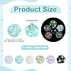 12Pcs 6 Colors Luminous Handmade Polymer Clay Beads CLAY-PH0002-15-2