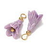 Dyed Synthetic Coral Pendants GG-CBAC295-03G-06-3