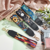 WADORN 4Pcs 4 Color Polyester Wristlet Short Bag Straps FIND-WR0008-92-3