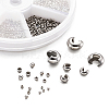 304 Stainless Steel Crimp Beads STAS-TA0004-11P-3