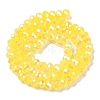 Baking Electroplate Glass Beads Strands DGLA-A039-J8mm-B23-2