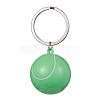 ABS Plastic Sports Ball Theme Pendants Keychains KEYC-JKC00659-3