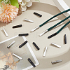 120Pcs 2 Colors Zinc Alloy Cord Ends FIND-NB0005-64-4