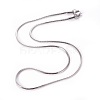 304 Stainless Steel Snake Chain Necklaces NJEW-F265-C-P-1
