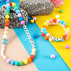 140Pcs 14 Colors Food Grade Eco-Friendly Silicone Beads SIL-TA0001-24-7