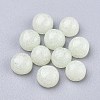Synthetic Luminous Stone Cabochons LS-X-G-P393-R63-4MM-1