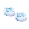 Opaque Acrylic Beads OACR-G016-07G-3