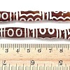 Rice Shape Tibetan Style dZi Beads Strands G-A269-A14-01-5