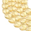 Transparent Glass Beads Strands GL-CBA7A17-03A-04-2