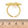 Brass Cuff Rings for Women RJEW-A083-01G-5
