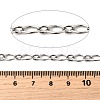 304 Stainless Steel Oval Link Chains CHS-C018-04P-3