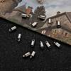 Tarnish Resistant 304 Stainless Steel Cord Ends X-STAS-M242-12-5