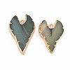 Natural Agate Pendants G-N326-122-2