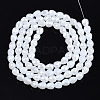 Electroplate Glass Beads Strands EGLA-T008-15D-2