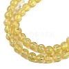 Handmade Foil Lampwork Beads Strands FOIL-K003-06A-09-3