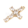 304 Stainless Steel Rhinestone Pendants STAS-P430-02G-03-2