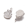 Natural Quartz Crystal Pendants G-K296-B07-2