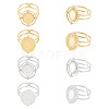 304 Stainless Steel Cuff Ring Findings FIND-UN0003-47B-1