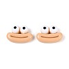 Opaque Resin Decoden Cabochons RESI-N051-15F-1