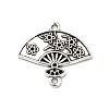 Tibetan Style Alloy Connector Charms PALLOY-M198-29AS-1