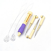 Plastic with Iron DIY Embroidery Magic Pen Set TOOL-Q010-19-B-3