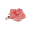 Watermelon Stone Glass Big Pendants G-B040-01P-14-3