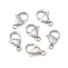 Tarnish Resistant 316 Surgical Stainless Steel Lobster Claw Clasps STAS-316-FL12A-1