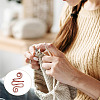 2Pcs 2 Colors Iron Yarn Guide Finger Holders DIY-TA0011-15-7