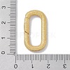 Rack Plating Brass Micro Pave Cubic Zirconia Twister Clasps KK-NH0002-19G-01-3