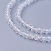 Natural White Topaz Beads Strands X-G-F619-28-4mm-3