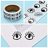 Cute Eyes Self Adhesive Stickers X-DIY-WH0161-10-4