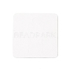 Square Paper Hair Clip Display Cards DIY-B061-01B-06-3