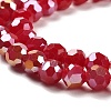 Opaque Glass Beads Stands EGLA-A035-P6mm-B16-3