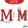 Acrylic Mirror Wall Stickers Decal DIY-CN0001-13B-M-2