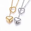 304 Stainless Steel Lariat Necklaces NJEW-O104-04-1
