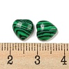 Dyed Synthetic Malachite Cabochons G-H309-01-09-3