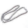 Electroplate Non-magnetic Synthetic Hematite Beads Strands G-WH0015-02A-2