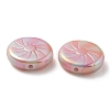 UV Plating Opaque Acrylic Beads OACR-P010-02E-3