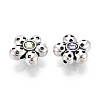 Tibetan Style Alloy Beads TIBE-N013-28AS-2