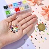 50G 10 Colors Baking Paint Glass Seed Beads SEED-YW0002-51C-4