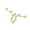 304 Stainless Steel Cuff Earrings EJEW-A124-02G-4