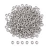 Tarnish Resistant 304 Stainless Steel Open Jump Rings X-STAS-Q186-02-4x1mm-1