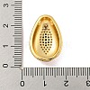 Rack Plating Brass Micro Pave Cubic Zirconia Pendants KK-P277-28G-02-3