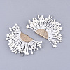 Polycotton(Polyester Cotton) Tassel Pendant Decorations FIND-T041-03-2