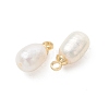 Natural Cultured Freshwater Pearl Pendants PALLOY-JF05438-01-2