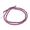 Natural Ruby Beads Strands G-E411-14-3.5mm-2