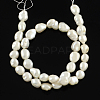 Nuggets Natural Baroque Pearl Keshi Pearl Beads Strands PEAR-Q004-35-2